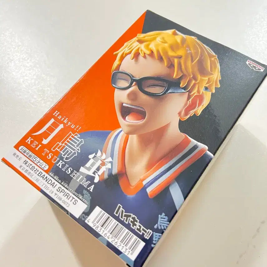 [BUNJANG] Banpresto Haikyuu!! Tsukishima Kei Posing Figure (Sealed) / 미개봉) 하이큐 츠키시마 포징 피규어