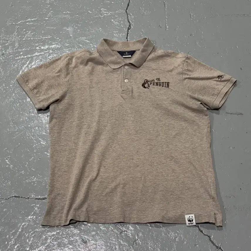 [BUNJANG] Munsingwear X WWF Collaboration pk Shirt / Munsingwear X WWF Made in Japan 콜라보 pk셔츠