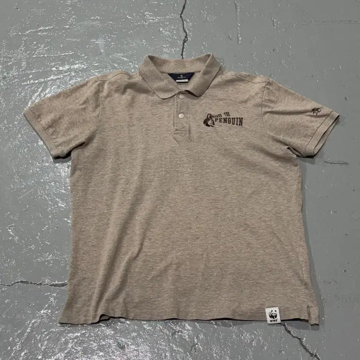 [BUNJANG] Munsingwear X WWF Collaboration pk Shirt / Munsingwear X WWF Made in Japan 콜라보 pk셔츠