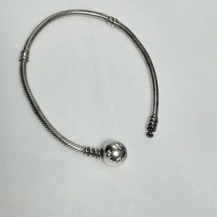 [BUNJANG] Pandora Disney Mickey Mouse Sterling Silver Bracelet 18cm / 실버 925 ] Pandora Disney 판도라 미키 팔찌 18cm