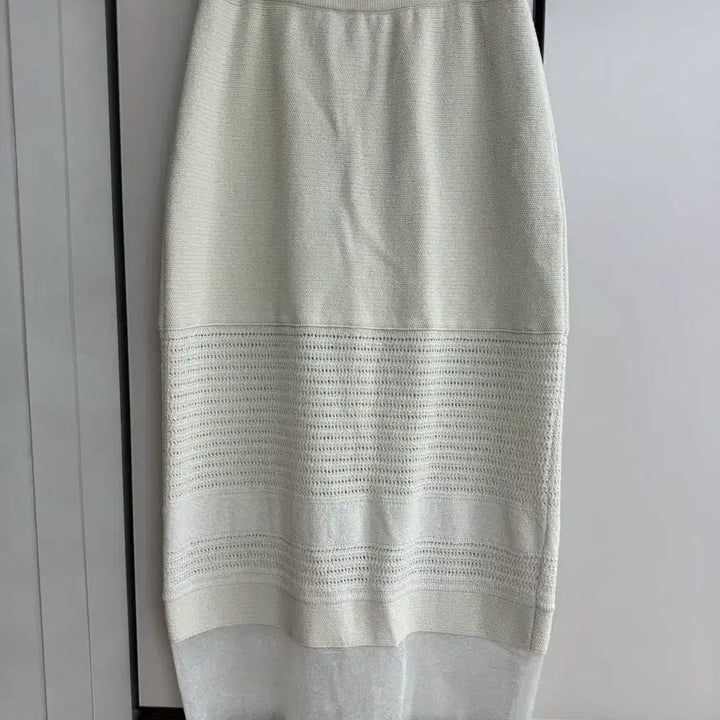 [BUNJANG] System 2024 Knit Skirt Oatmeal / 2024 시스템 니트 스커트