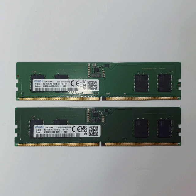 [BUNJANG] Samsung DDR5 8GB 5600MHz RAM (2 sticks) / 삼성 DDR5 8G 5600B 2개 팝니다