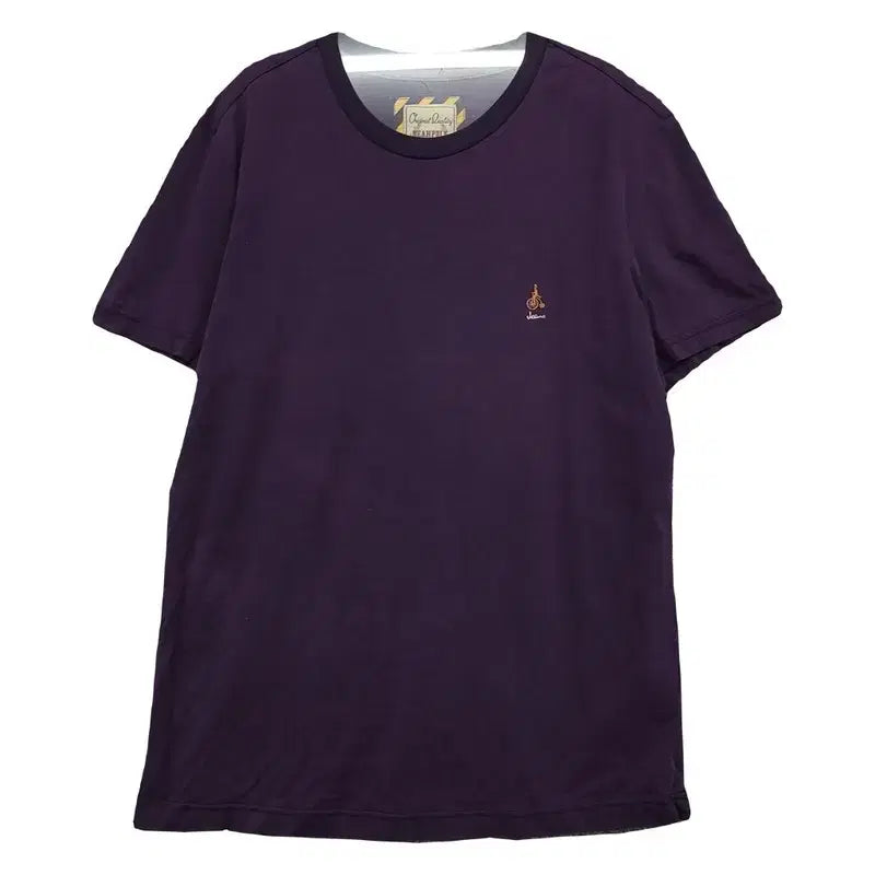 [BUNJANG] Beanpole Purple Logo Short Sleeve T-shirt Size 100 / 빈폴 퍼플 로고 반팔티 100