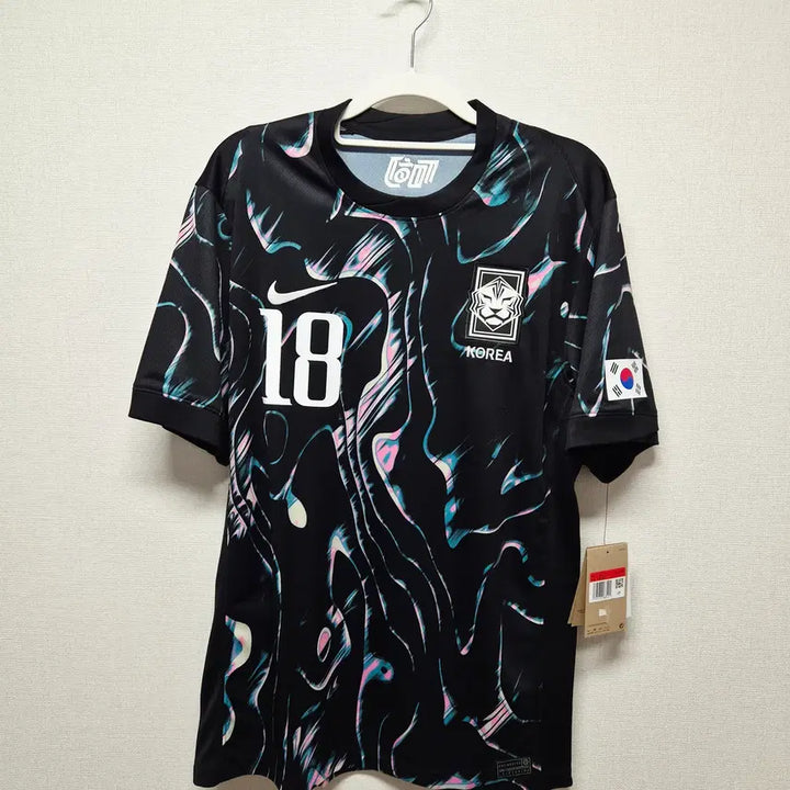 [BUNJANG] 24-26 South Korea Away No.18 Lee Kang-in Authentic Jersey / (새상품) 24-26 대한민국 어웨이 No.18 이강인 정품 유니폼