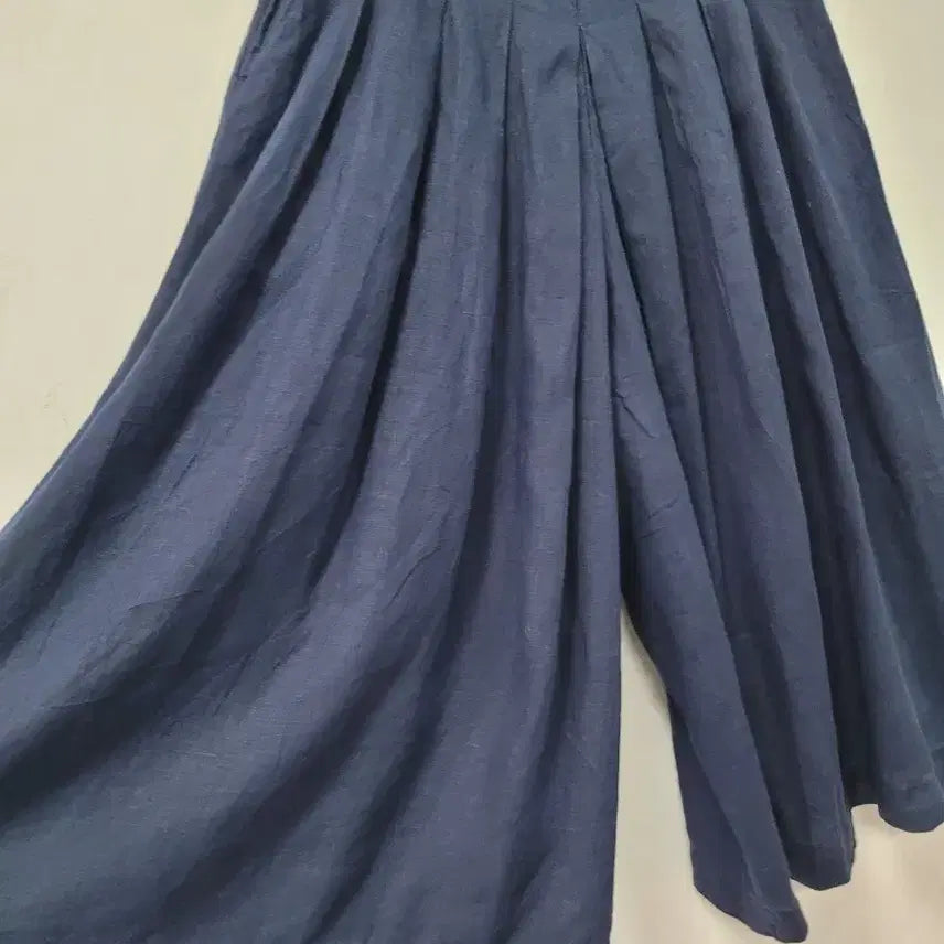 [BUNJANG] Studio Clip Navy Linen Pants / studio clip 네이비 린넨 바지