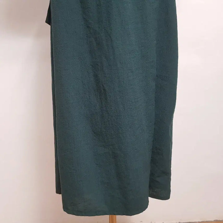 [SOLD OUT] 5979/랩원피스 여 free사이즈 그린원피스/내옷방