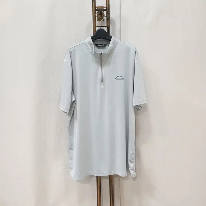 [BUNJANG] Nepa Izeberg Half Zip Short Sleeve T-Shirt Size 105 / (kk69965)네파 이젠벅 하프집업 반팔티 105