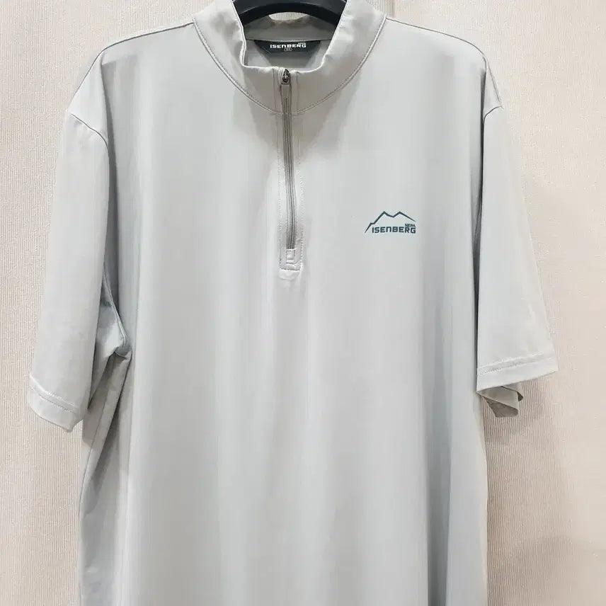 [BUNJANG] Nepa Izeberg Half Zip Short Sleeve T-Shirt Size 105 / (kk69965)네파 이젠벅 하프집업 반팔티 105