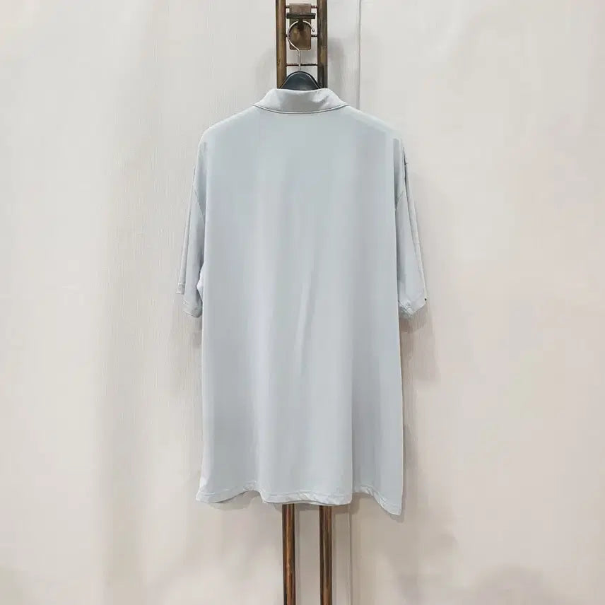 [BUNJANG] Nepa Izeberg Half Zip Short Sleeve T-Shirt Size 105 / (kk69965)네파 이젠벅 하프집업 반팔티 105