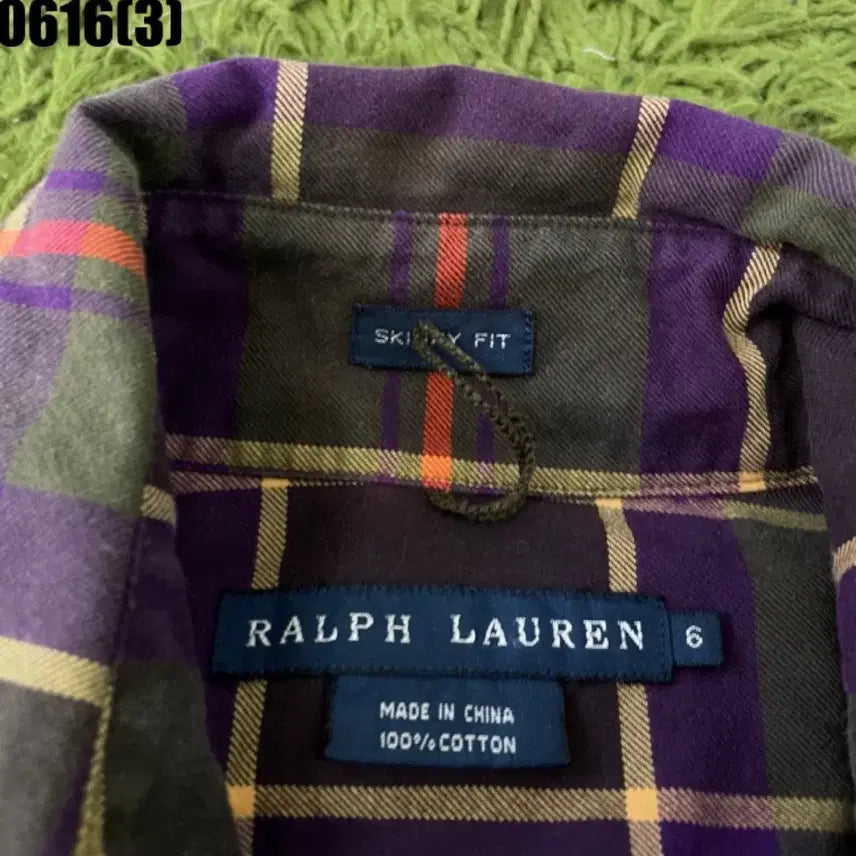[BUNJANG] Polo Ralph Lauren Plaid Shirt / 폴로 랄프로렌 체크 남방6 0616