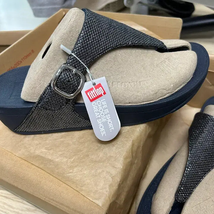 [BUNJANG] Fitflop Lulu Pewter US 5 / 핏플랍 루루 us5