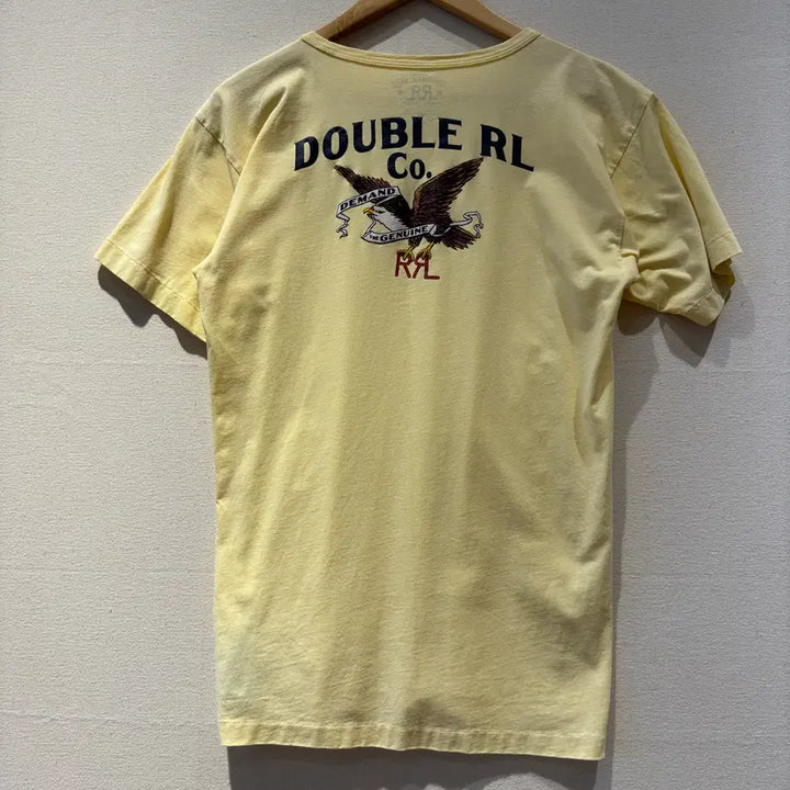[BUNJANG] RRL (Double RL) Ralph Lauren Eagle Graphic T-Shirt (M) / RL 더블알엘 DEMAND THE GENUINE 이글 백로고 티셔츠 M