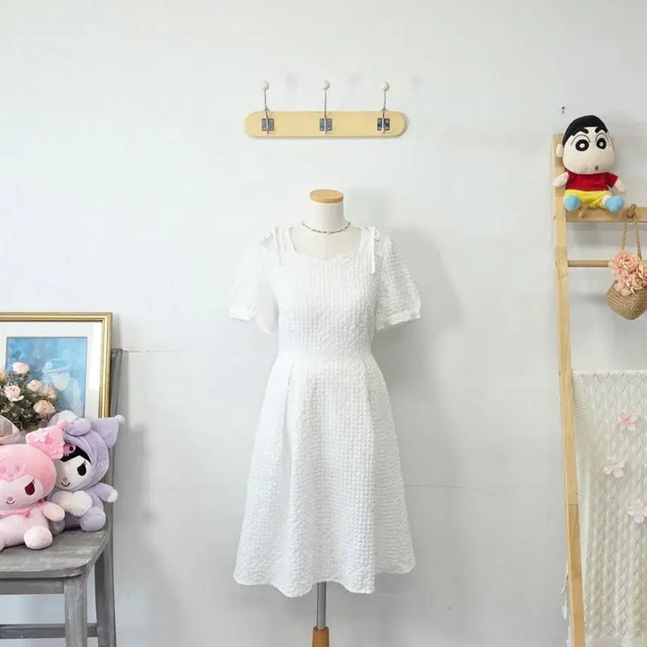 [BUNJANG] RIRInVO Ribbon Lovely Dress / 빈티지 만원샵 RIRInVO 리본 러블리 원피스
