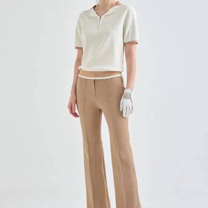 [BUNJANG] Lanvin Blanc Stretch Back Banding Straight Pants Size 70 / 24 랑방 블랑 스트레치 백 밴딩 스트레이트 팬츠 70