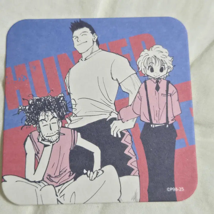 [BUNJANG] Jump Shop Hunter x Hunter Original Art Coaster Bundle Set - Gon &amp; Killua / (일괄) 점프샵 헌터헌터 원화 아트 코스터 - 곤 키르아