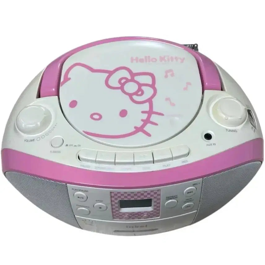 [BUNJANG] Classic Hello Kitty Inkel CD Player / 고전 헬로키티 인켈 CD 플레이어