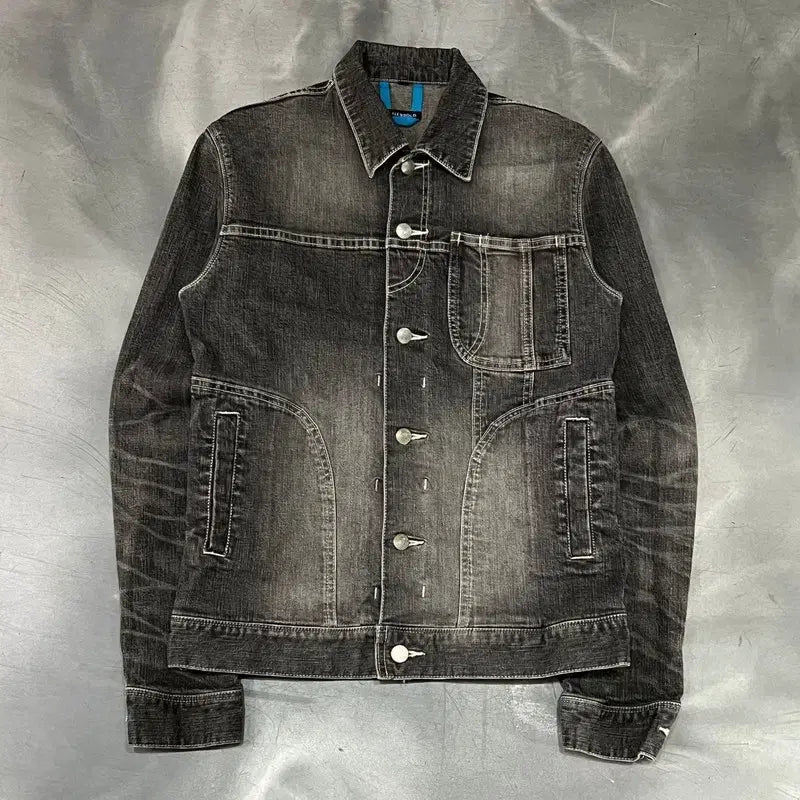 [BUNJANG] Arnewold Denim Chore Jacket Y18075 / 알뉴볼드 데님 초어 자켓 y18075