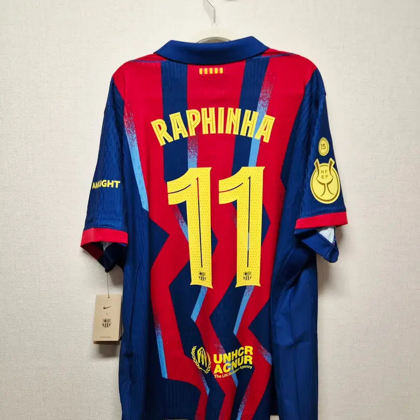 [BUNJANG] FC Barcelona 25-26 4th Authentic Raphinha Jersey (New) / (새상품) 25-26 바르셀로나 4th 어센틱 하피냐 정품 유니폼