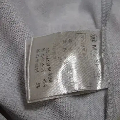 [BUNJANG] MU Sports Polyester Spandex Functional Collar T-Shirt Size 48 / 엠유스포츠 MU 폴리스판 기능성카라티 택48