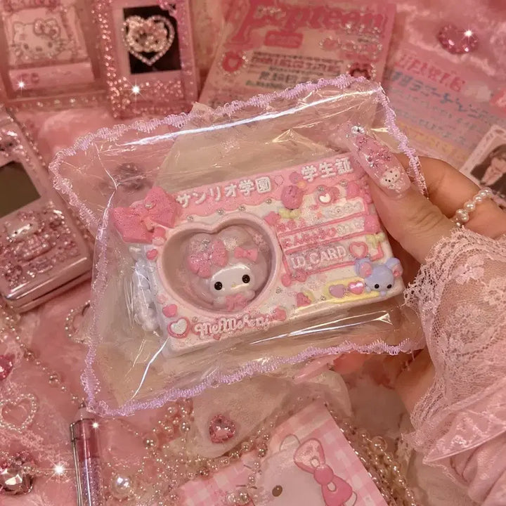 [BUNJANG] Sanrio My Melody Student ID Card Squishy Charm / 마이멜로디 학생증 말랑이