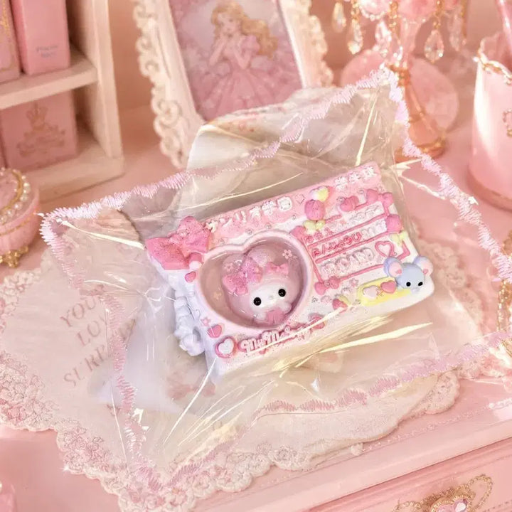 [BUNJANG] Sanrio My Melody Student ID Card Squishy Charm / 마이멜로디 학생증 말랑이