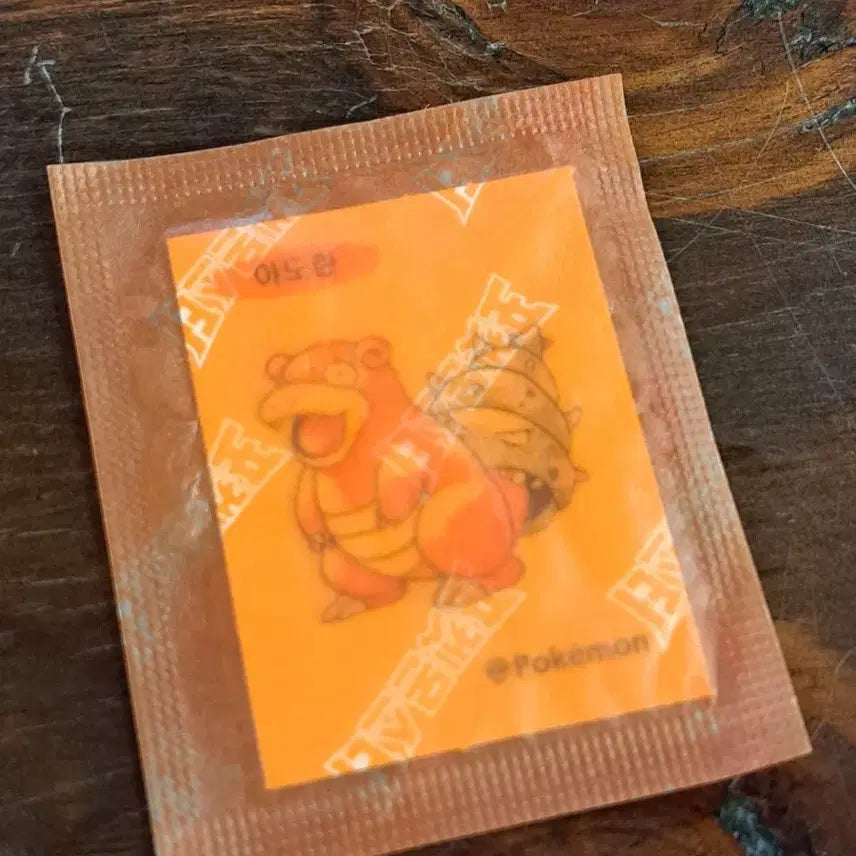 [BUNJANG] Pokemon 30th Anniversary Artwork Slowbro Sealed Sticker / 포켓몬 30주년 아트워크 야도란 미개봉 씰