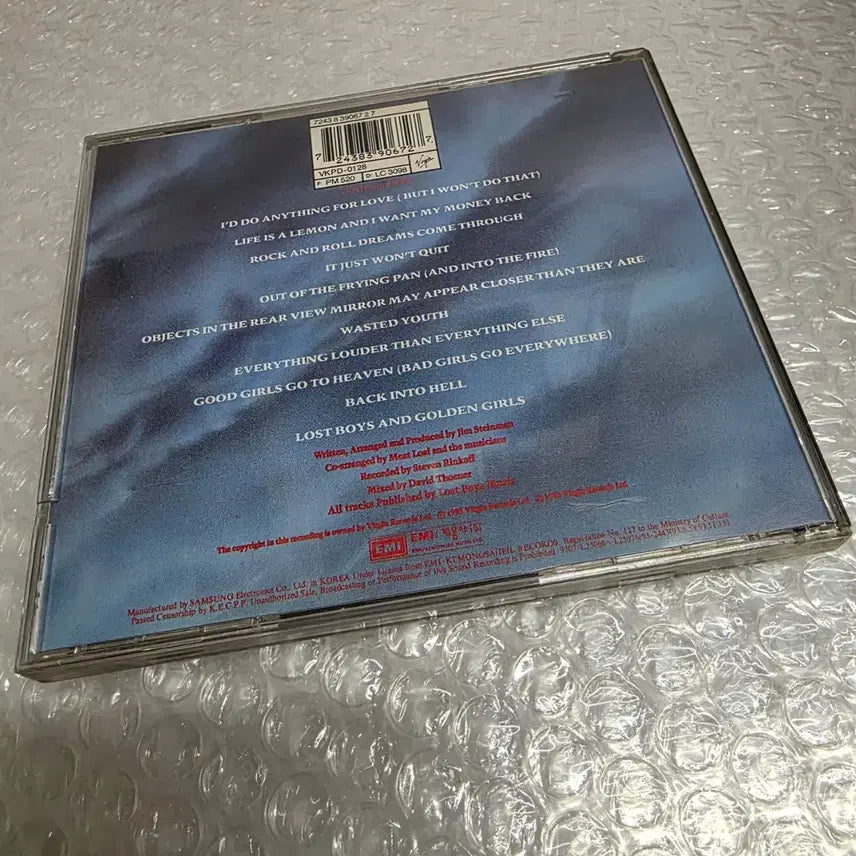 [BUNJANG] Meat Loaf Bat Out of Hell II: Back into Hell CD / Meat Loaf(미트 로프)-Bat Out of Hell II: Bac