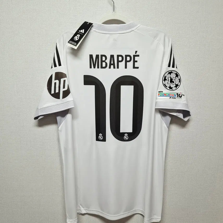 [BUNJANG] Real Madrid 25-26 Home No. 10 Mbappé Authentic Jersey / (새상품) 25-26 레알 마드리드 홈 No.10 음바페 정품 유니폼