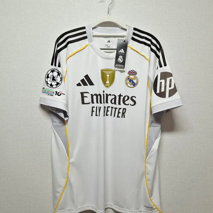 [BUNJANG] Real Madrid 25-26 Home No. 10 Mbappé Authentic Jersey / (새상품) 25-26 레알 마드리드 홈 No.10 음바페 정품 유니폼
