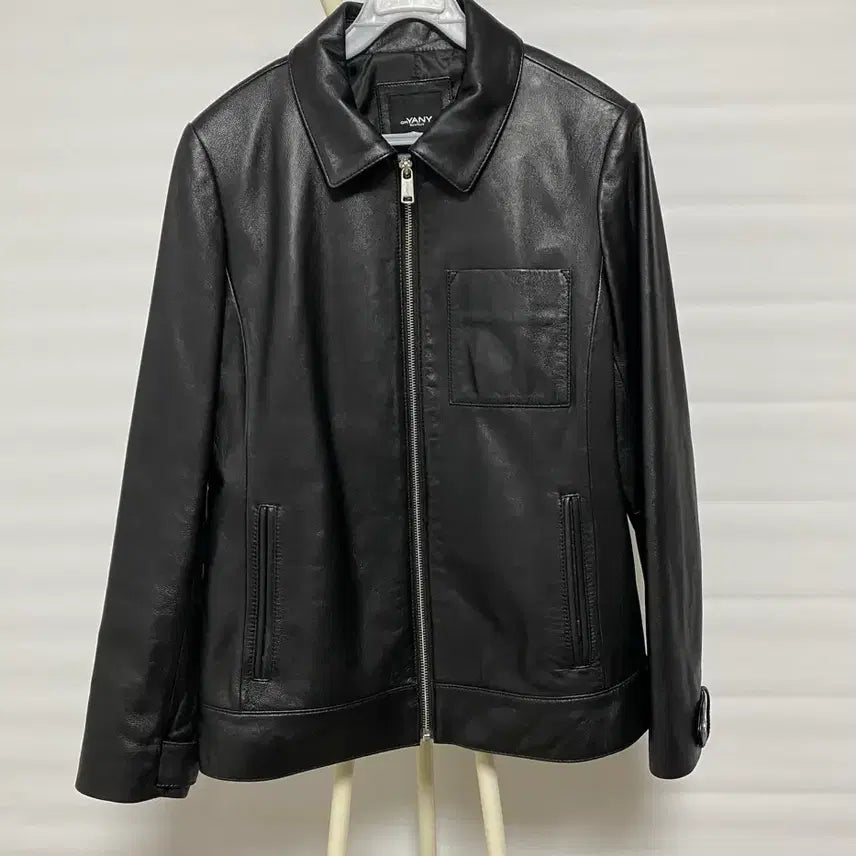 [BUNJANG] ORYANY New York Genuine Leather Jacket / ORYANY 오야니 뉴욕 천연가죽 자켓 55~66