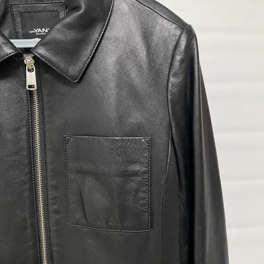 [BUNJANG] ORYANY New York Genuine Leather Jacket / ORYANY 오야니 뉴욕 천연가죽 자켓 55~66