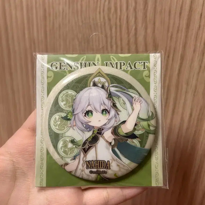 [BUNJANG] Genshin Impact Kaveh Can Badge (Sealed) / 원신 나히다 캔뱃지 (미개봉)