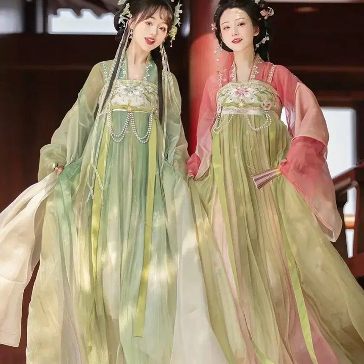 [BUNJANG] Hanfu XL Size Traditional Chinese Style Cosplay Outfit (New) / [판매/신품] 한푸 XL사이즈 (고전,중국풍,선녀옷,코스프레)