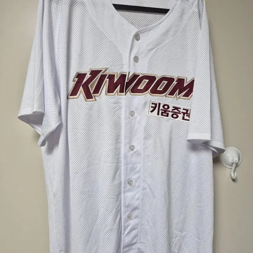 [BUNJANG] Kiwoom Heroes Lee Jung Hoo Home Baseball Jersey 120 Big Size / 키움히어로즈 유니폼 120 빅사이즈 이정후마킹 팝니다