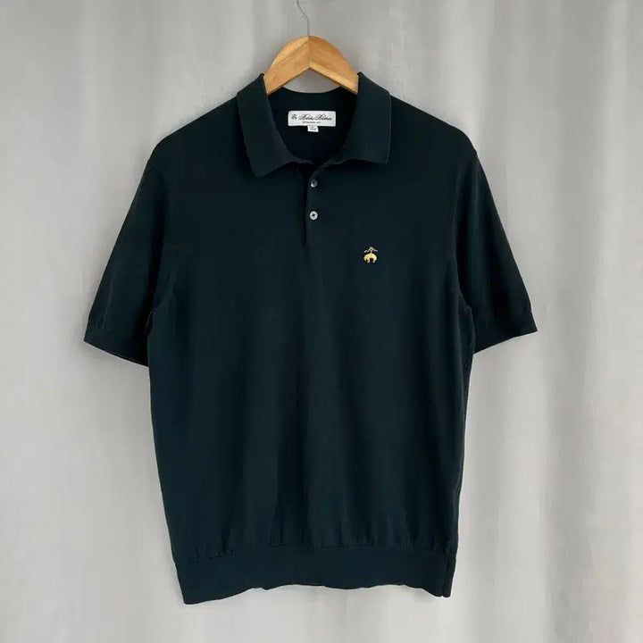 [BUNJANG] Brooks Brothers Knit Short Sleeve Polo Shirt M / 브룩스브라더스 니트 반팔 카라티/