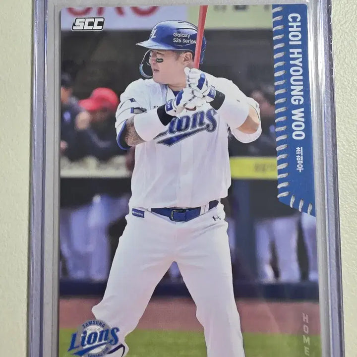 [BUNJANG] 2026 KBO SCC Choi Hyoung-woo Home Base Card / 2026 kbo scc 최형우 베이스(홈) 카드 판매 삼성라이온즈