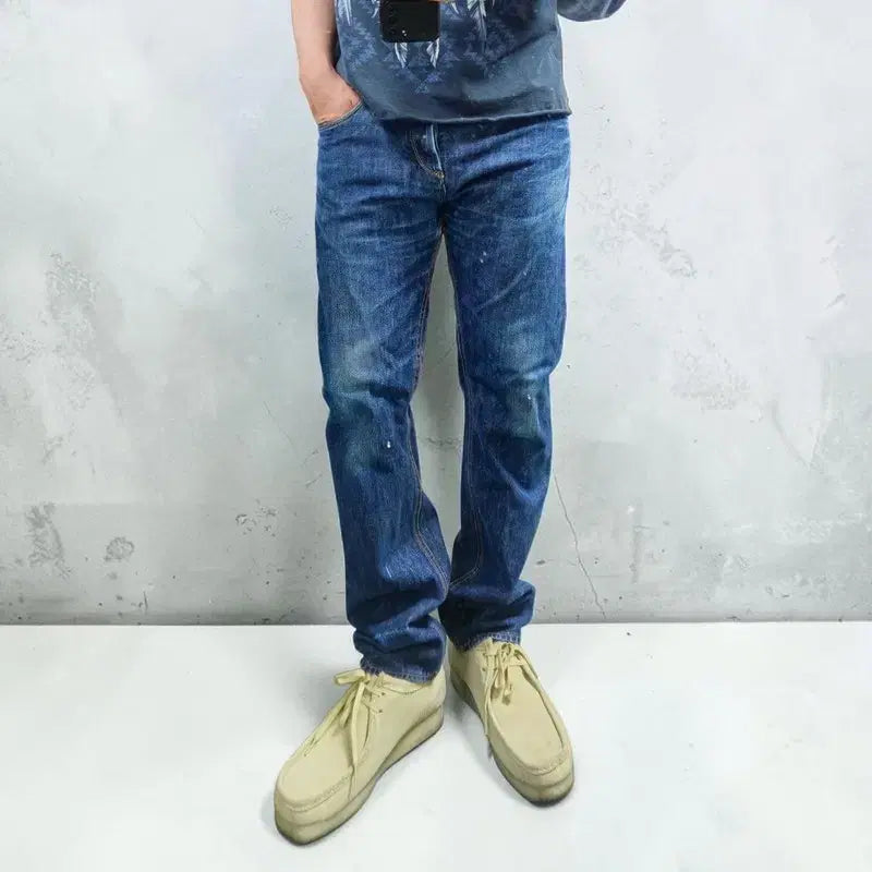 [BUNJANG] Timberland Selvage Denim Pants / 팀버랜드 셀비지 청바지 M0723