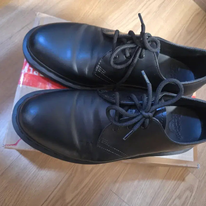 [BUNJANG] Dr. Martens 260 UK7 Smooth Mono Black Boots / 260 UK7 닥터마틴 스무스 모노 블랙