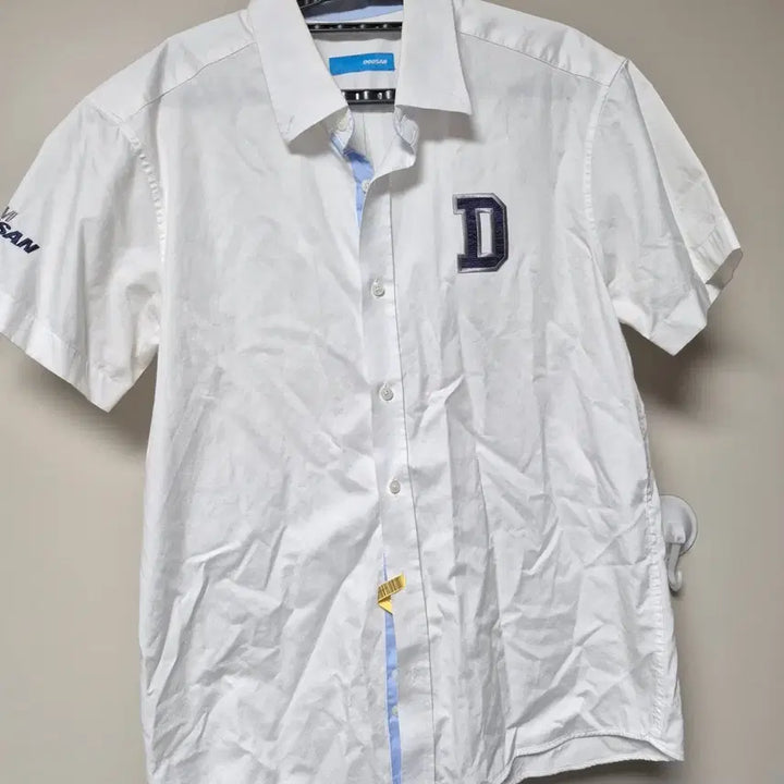 [BUNJANG] Doosan Bears Official Short-Sleeve Shirt Size 100 / 두산베어스 정품 반팔 남방 100사이즈 팝니다