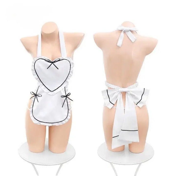 [BUNJANG] Maid Apron Cosplay Costume / 새상품 메이드 앞치마 코스프레 판매합니다.