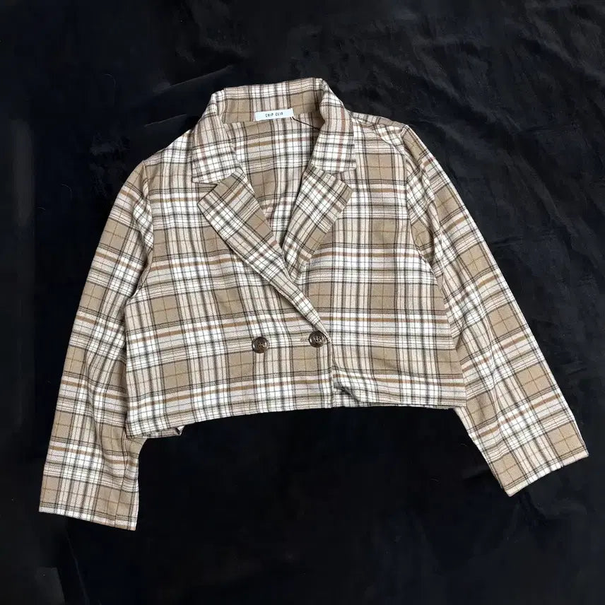 [BUNJANG] Chip Clip Vintage Check Jacket / 일본빈티지 CHIP CLIP 체크 자켓
