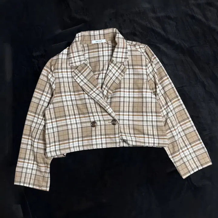 [BUNJANG] Chip Clip Vintage Check Jacket / 일본빈티지 CHIP CLIP 체크 자켓