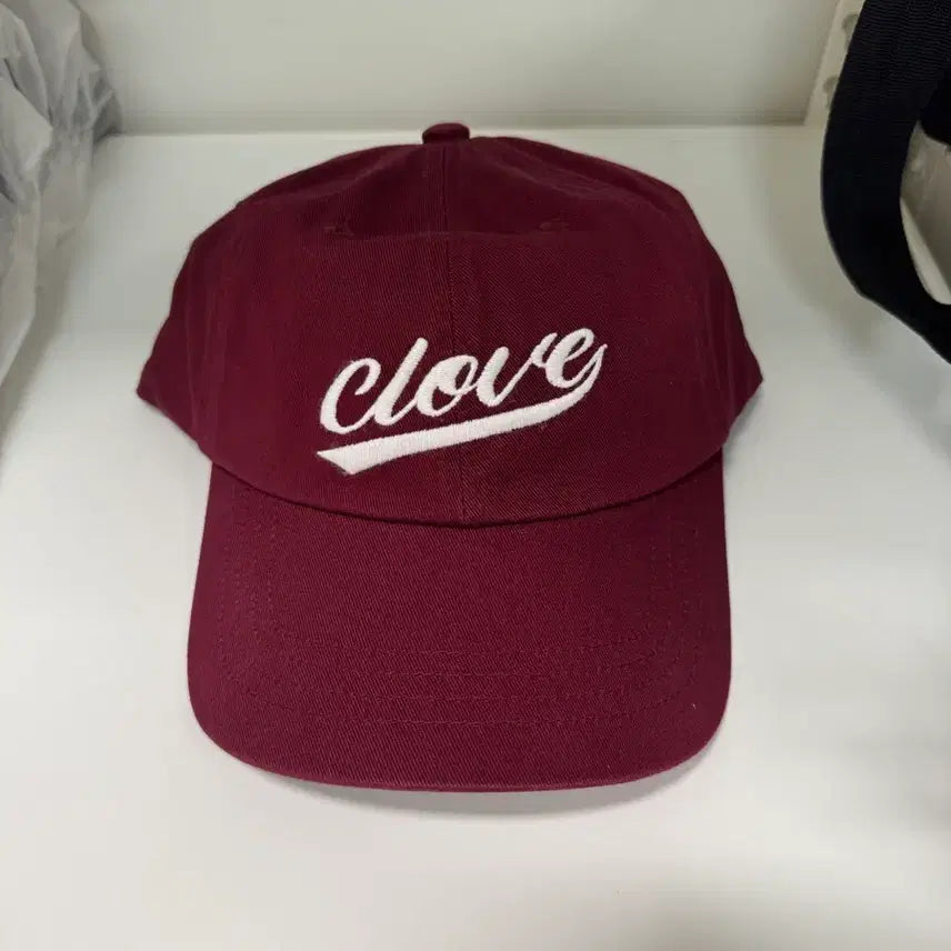 [BUNJANG] Clove Classic Logo Ball Cap Burgundy / 새상품 클로브 클래식 로고 볼캡 버건디