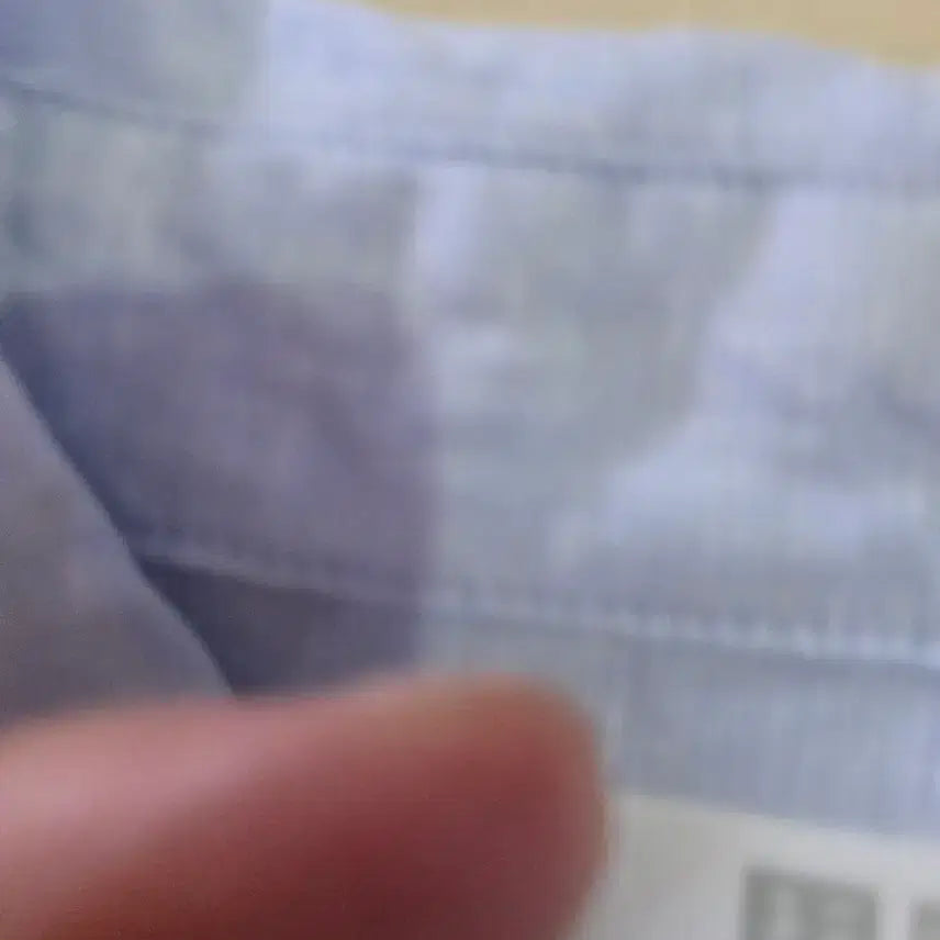 [BUNJANG] Uniqlo Linen Shirt L Sky Blue / 유니클로 린넨 셔츠 L 하늘색   새제품 100