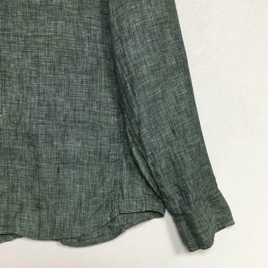 [BUNJANG] TIME HOMME Linen Shirt (Size 100) / TIME 타임 옴므 린넨 셔츠 100