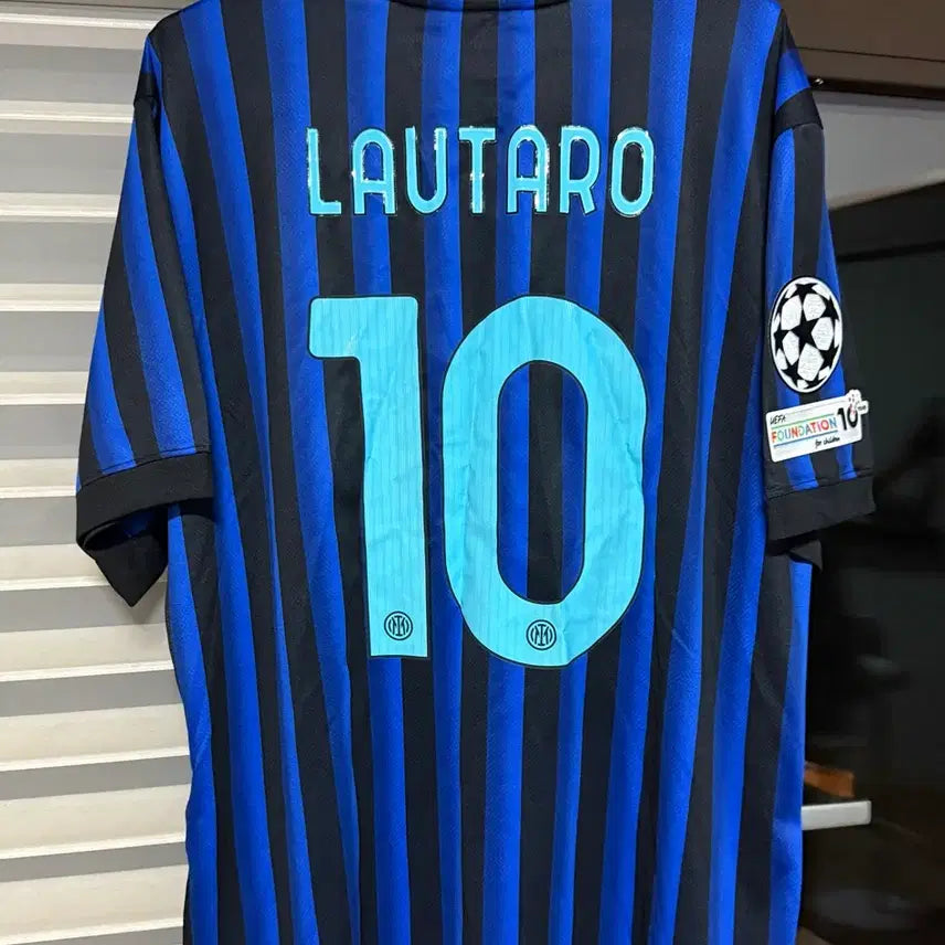 [BUNJANG] Inter Milan 2025-26 Home Jersey Lautaro Martinez + Champions League Patch / 25-26 인테르 홈 유니폼 라우타로 마르티네스 + 챔스패치