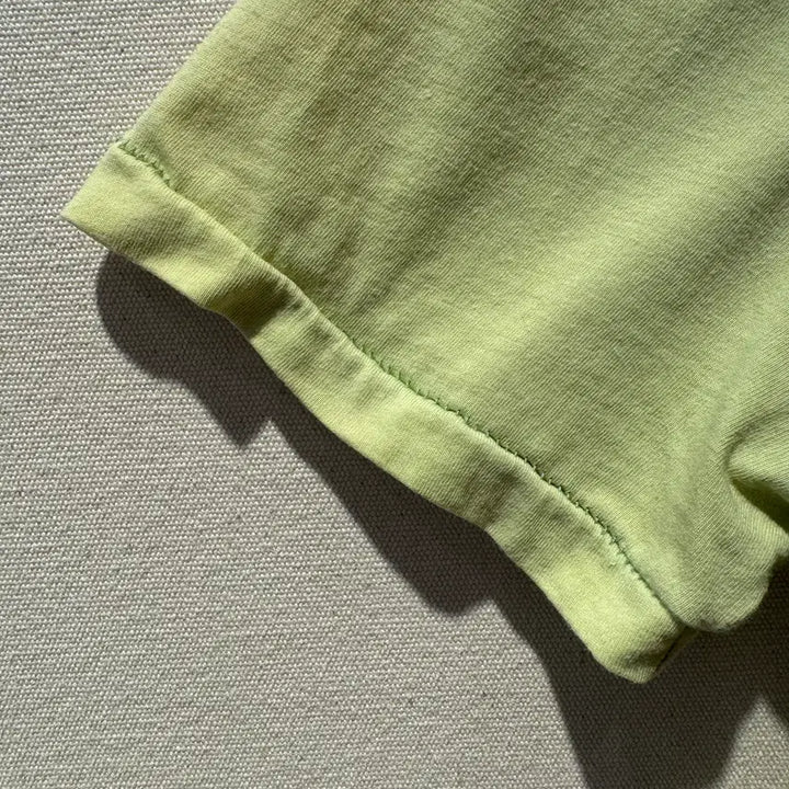 [BUNJANG] RRL (Double RL) UNION OF CRAFT Archive Graphic T-Shirt - Lime Green, Size L / RRL 더블알엘 UNION OF CRAFT 아카이브 그래픽 티셔츠 L