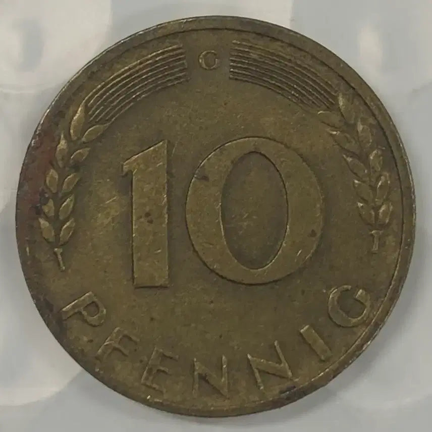 [BUNJANG] 1950 German 10 Pfennig Coin / 1950년 독일 10페니히 동전 D366