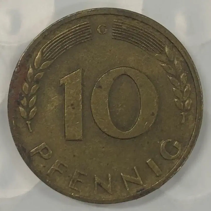 [BUNJANG] 1950 German 10 Pfennig Coin / 1950년 독일 10페니히 동전 D366