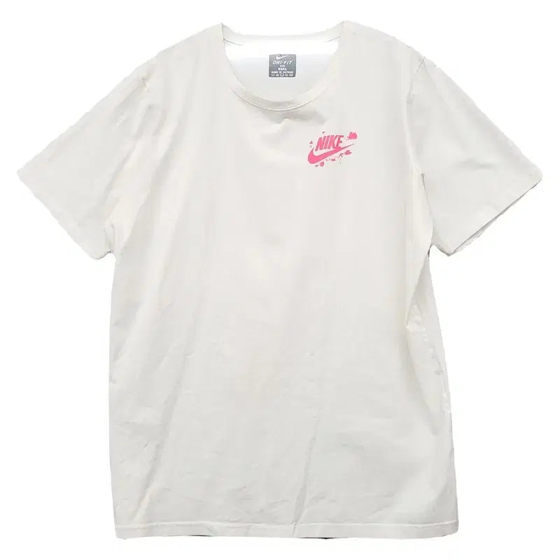 [BUNJANG] Nike White Printing T-Shirt XXXL / 나이키 화이트 프린팅 반팔티 XXXL